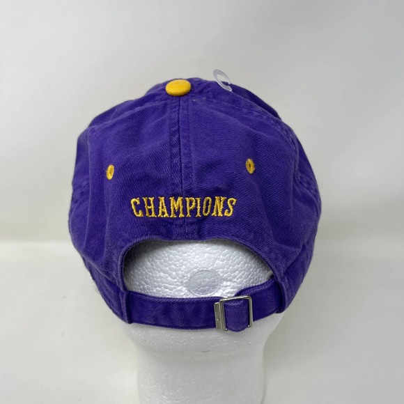 Nike LSU Tigers Heritage86 Adjustable‎ Hat Adult Unisex One Size Purple Yellow - Picture 4 of 7